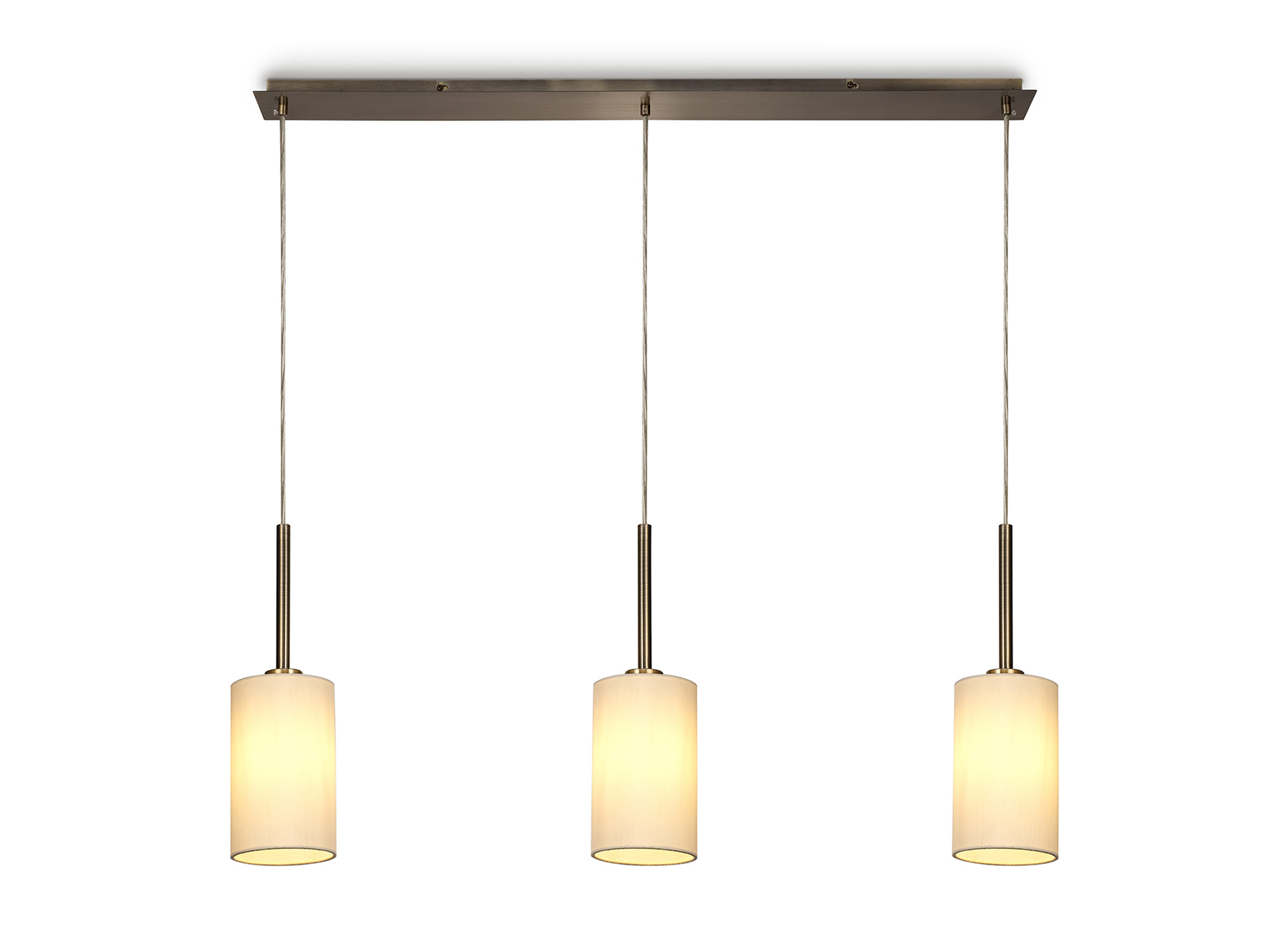 DK0770  Baymont 12cm Shade 3 Light Pendant